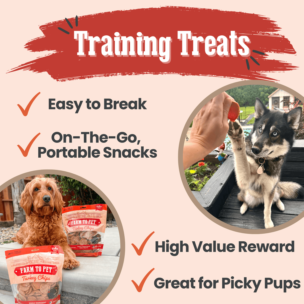 Farm To Pet Turkey Chips for Dogs