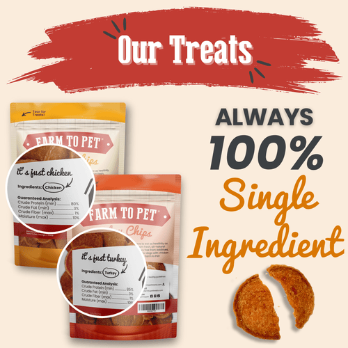 Farm To Pet Chicken & Turkey Chip Duo for Dogs