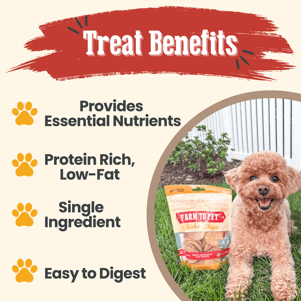 Farm To Pet Chicken Chips for Dogs